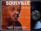BEN WEBSTER Soulville LP VERVE MG V-8274 US 1957 DG MONO Ray Brown Stan Levey