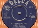 BOBBY JAMESON**ALL I WANT IS MY BABY**MOD**BEAT**LISTEN TO IT