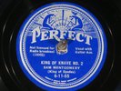 78 RPM -- Sam Montgomery (King of Spades), Perfect 6-11-55, E  Blues