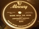 BLUES LIGHTNING HOPKINS Gone With The Wind / She's Almost Dead MERCURY 8293
