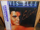 LP  ELVIS PRESLEY - ELVIS BLUE  Japan   ' BLUE VINYL '  +  POSTER   w/OBI   MINT