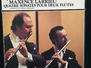 BACH & TELEMANN Sonatas for 2 Flutes - RAMPAL & LARRIEU - DENON ST LP JAPAN