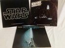 Star Wars, Empire Strikes Back and Return of the Jedi soundtrack LPs
