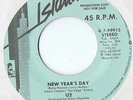 U2 New Years Day USA 1983 Island AA Promo IL 7-99915