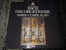 MARIE-CLAIRE ALAIN : BACH DAS ORGELWERK 24LP BOX 1980 ERATO GERMANY