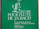 Erato BACH Sonatas for Flute RAMPAL VEYRON-LACROIX SAVALL GENDRE 3xLP Mint