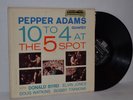 Pepper Adams, 10 To 4 At The 5-Spot   Riverside RLP-1104   Donald Byrd