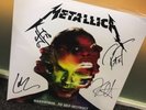 MY FINAL ONE Metallica HARDWIRED... signed vinyl. Unopened, signed by WHOLE band