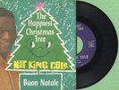 NAT KING COLE Happiest Christmas Tree  CAPITOL 4301 Press USA 1959 EP VG+