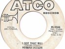 HERMAN HITSON - I GOT THAT WILL - 60'S FUNK PROMO