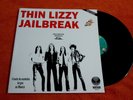 Thin Lizzy-Jailbreak LP Mexico Promo Radio Station Unique Cover Polygram