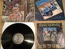 Iron Maiden Somewhere In Time LP 1986 UK 1st Press+Merch Sheet  VG/VG+