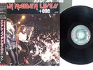 IRON MAIDEN LIVE + ONE EMI EMS-41001 Japan OBI Vinyl LP