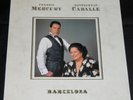 FREDDIE MERCURY & MONTSERRAT CABALLÉ - BARCELONA  1988 POLYDOR UK 1ST PR  NM