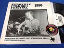 Various 1980 Kerrville Folk Festival Country/Americana LP PSG-80 Piranha Records