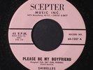 SHIRELLES: Please Be My Boyfriend / I Saw A Tear 45 (xol, unplayed copy)