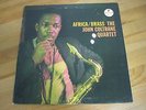 John Coltrane EX+/EX+ LP Africa / Brass w/ ORIGINAL INNER vinyl record JAZZ live