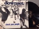 Downset Check Your People / OG VINYL LP / *Shrink* / Hardcore Metal Mad Ball
