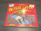 VINYLE/BOOK 45T DISNEY RECORD PETER PAN RACONTE PAR JEAN ROCHEFORT ADES OCCASION
