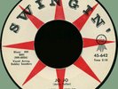 ART WHEELER (w/ group) Jo Jo / Too Late for Tears 45rpm Swingin' 1962 deep soul