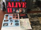 KISS ALIVE II Double LP Record With Order Form,tattoos & Booklet
