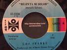 Hear LOS SHARKS intoxicating Latin Tropical Synth Sax Cumbia instrumental 45rpm