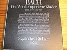 Sviatoslav RICHTER Bach Well Tempered Clavier I 3-LP-Box Eurodisc