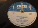 CHUCK BERRY - CHESS 78 RPM - MAYBELLINE / WEE WEE HOURS - ROCK & ROLL