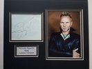 Sting Signed Photo Mount display The Police Autograph COA