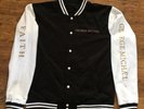 ?RARE??VARSITY BASEBALL-STYLE PROMO JACKET•Faith George Michael (Wham )