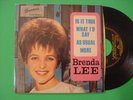 1963, BRENDA LEE {GERMAN} R&R EP & PIC SLV, 