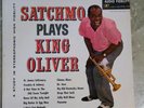 VG+/EX Louis Armstrong Satchmo Plays King Oliver Audio Fidelity AFSD 5930 1960