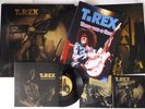 MARC BOLAN / T.REX : 'T.REXTASY' - LIVE DOUBLE LP & CD + RARE SINGLE & BROCHURE