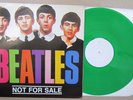 THE BEATLES. NOT FOR SALE. GREEN COLOURED VINYL LP. GERMAN. NEMS MOP 910. RARE