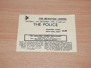 RARE THE POLICE TICKET STUB - 1979 UK BRIGHTON CENTRE