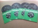 BEATLES 4 GREEN SLEEVED SINGLES, LOVE ME DO, HELP, YESTERDAY, CAN'T BUY ME LOVE