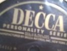 BIG JOE TURNER and PETE JOHNSON- IT'S THE SAME OLD STORY/REBECCA  DECCA [78]