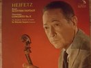 Jascha HEIFETZ violin SARGENT Bruch, Vieuxtemps LIVING STEREO shaded dog LP/NM