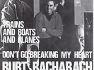 7inch BURT BACHARACH trains and boats and planes HOLLAND EX