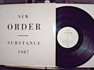 New Order Substance 1987 Embossed Cover Original US Pressing 1-25621 NM VINYL