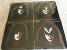 Kiss Sealed Solo Albums First Press Vinyl Promo Bargain Bin Cutouts