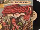 THE MIGHTY GROUNDHOGS WHO WILL SAVE THE WORLD 1972 U.S. ORIG. COMIC FOLDOUT VG+