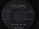 CASINOS: My Love For You / Why Am I A Fool 45 (plays OK) Vocal Groups