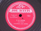 Champion Jack Dupree/F.D.R. Blues-God Bless Our New President/78/Davis 5102/NOS*