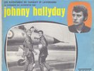 JOHNNY HALLYDAY 45 T LES CHEVALIERS DU CIEL JET JERK  label vert Excellent état