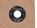 DON & JERRY with THE FUGITIVES 45  In The Cover Of Night / I Can't Quit - NM
