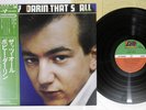 BOBBY DARIN THAT'S ALL ATLANTIC P-6161A Japan OBI Vinyl LP