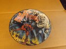 iron maiden the number of the beast lp picture disc plays vg