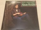 Alison Krauss. I've Got That Old Feeling. NM Vinyl LP