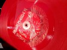 IRON MAIDEN - RAIDING EUROPE - RED COLORED VINYL LP TEST PRESSING no TMOQ